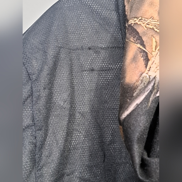 Mossy Oak Jacket Unisex Hunting Black Camouflage Hooded Camo, Size XXL. - Picture 7 of 16